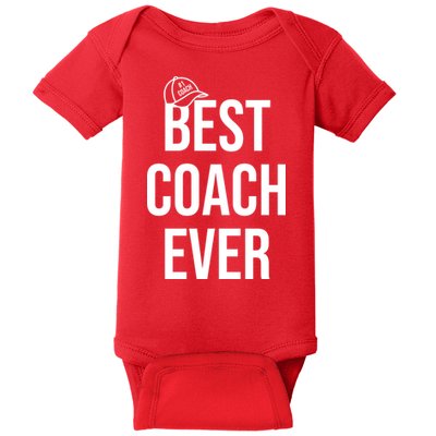 Best Coach Ever Sports Baby Bodysuit