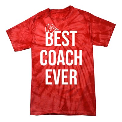 Best Coach Ever Sports Tie-Dye T-Shirt