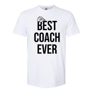 Best Coach Ever Sports Softstyle CVC T-Shirt