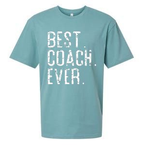 Best Coach Ever Fathers Day Gift For Coach Sueded Cloud Jersey T-Shirt