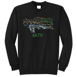 Bath City England Uk Souvenir Gift Sweatshirt