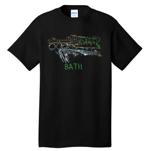 Bath City England Uk Souvenir Gift Tall T-Shirt