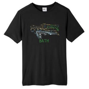 Bath City England Uk Souvenir Gift Tall Fusion ChromaSoft Performance T-Shirt