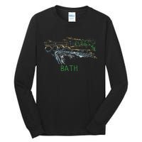 Bath City England Uk Souvenir Gift Tall Long Sleeve T-Shirt