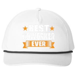 Best Coworker Ever Snapback Five-Panel Rope Hat