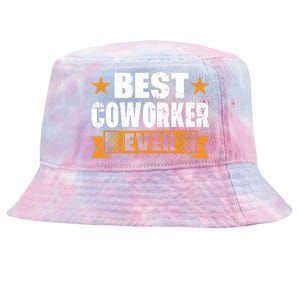 Best Coworker Ever Tie-Dyed Bucket Hat