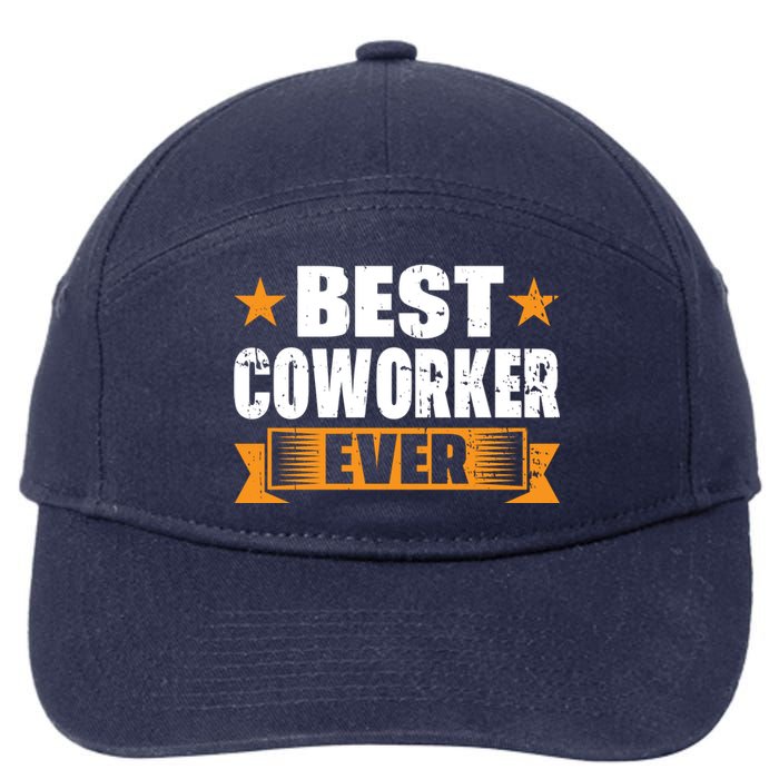 Best Coworker Ever 7-Panel Snapback Hat