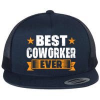 Best Coworker Ever Flat Bill Trucker Hat