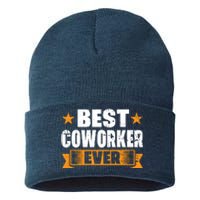 Best Coworker Ever Sustainable Knit Beanie