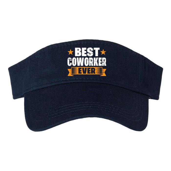 Best Coworker Ever Valucap Bio-Washed Visor