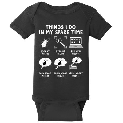 Bug Collector Entomologist Insect Collector Entomologist Baby Bodysuit