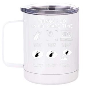 Bug Collector Entomologist Insect Collector Entomologist 12 oz Stainless Steel Tumbler Cup