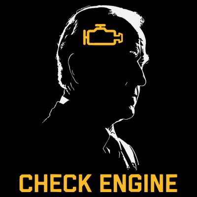 Biden Check Engine T-Shirt