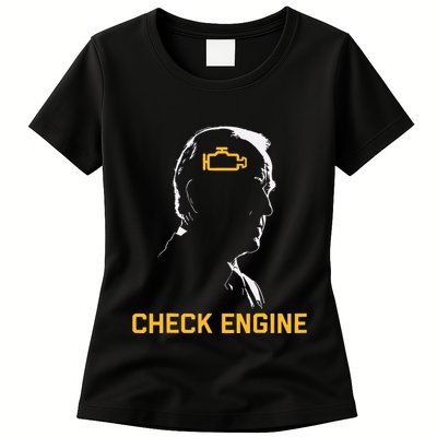 Biden Check Engine Womens T-Shirt