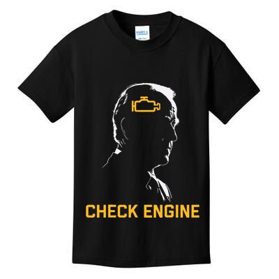 Biden Check Engine Kids T-Shirt