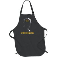 Biden Check Engine Full-Length Apron With Pockets