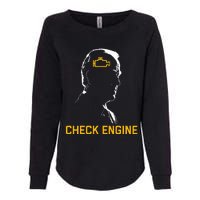 Biden Check Engine Womens California Wash Sweatshirt