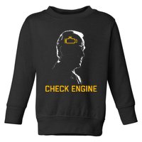 Biden Check Engine Toddler Sweatshirt