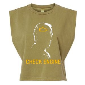 Biden Check Engine Garment-Dyed Women's Muscle Tee