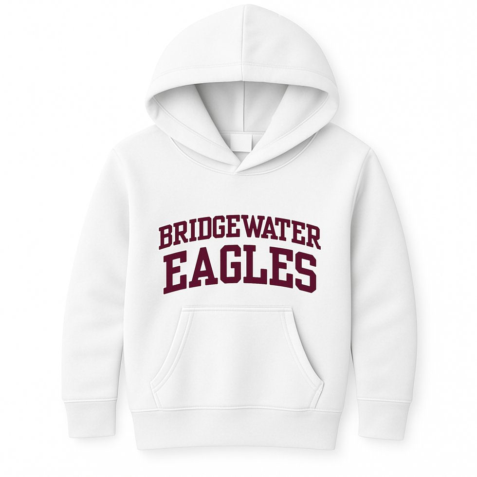 Bridgewater College Eagles 02 Kids Hoodie