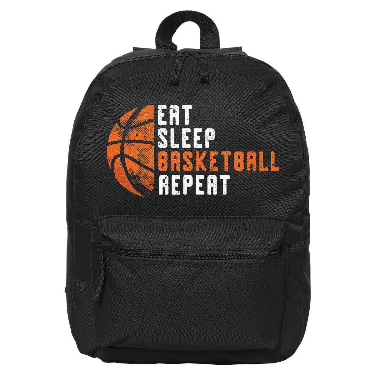 Basketball Coach Eat Sleep Basketball Repeat Basketball 16 in Basic Backpack