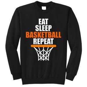 Basketball Coach Eat Sleep Basketball Repeat Basketball Sweatshirt