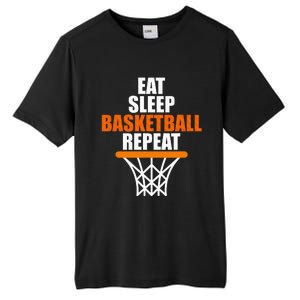 Basketball Coach Eat Sleep Basketball Repeat Basketball Tall Fusion ChromaSoft Performance T-Shirt