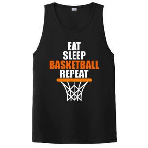 Basketball Coach Eat Sleep Basketball Repeat Basketball PosiCharge Competitor Tank