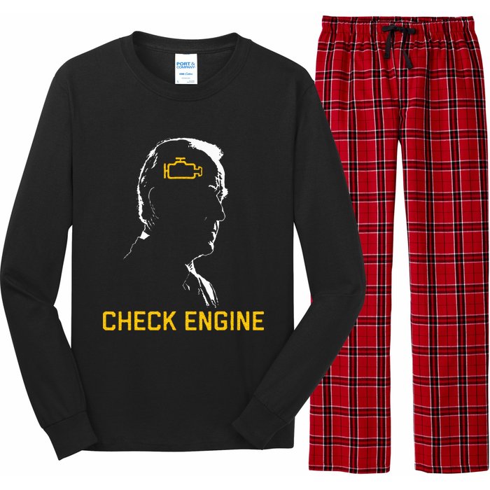 Biden Check Engine Long Sleeve Pajama Set