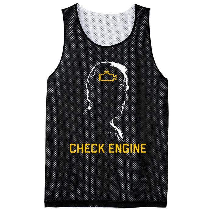 Biden Check Engine Mesh Reversible Basketball Jersey Tank