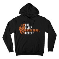 Basketball Coach Eat Sleep Basketball Repeat Basketball Hoodie