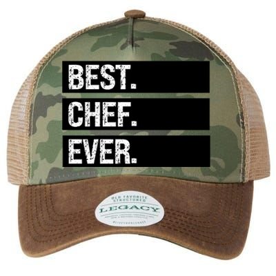 Best Chef Ever Funny Chef Culinary Sous Chef Pastry Chef Gift Legacy Tie Dye Trucker Hat