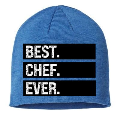 Best Chef Ever Funny Chef Culinary Sous Chef Pastry Chef Gift Sustainable Beanie