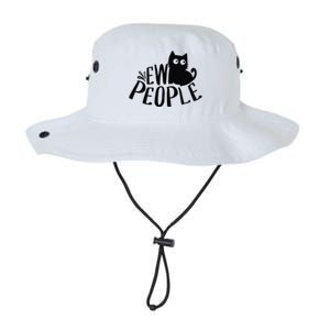 Black Cat Ew People Funny Meowy Cat Lovers Legacy Cool Fit Booney Bucket Hat