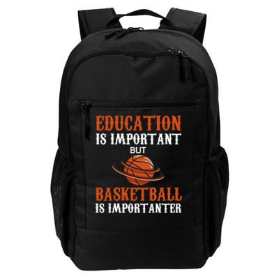 Basketball Coach Education Is Important Daily Commute Backpack