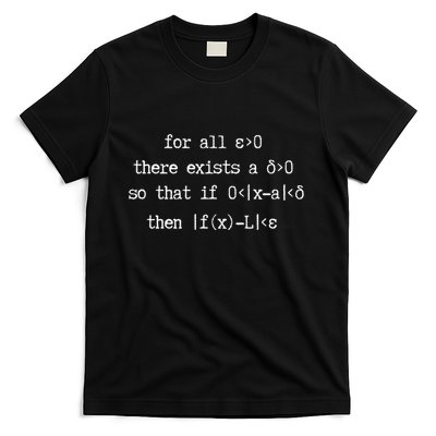 Blackpenredpen Calculus Epsilondelta Definition Of A Limit T-Shirt