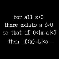 Blackpenredpen Calculus Epsilondelta Definition Of A Limit Mousepad