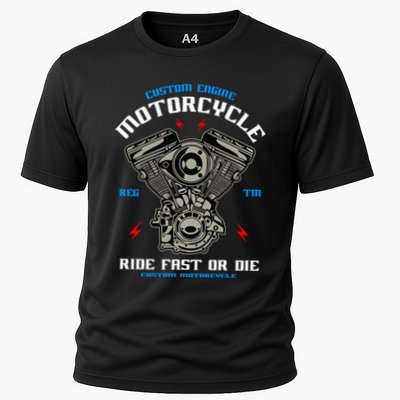 Bike Custom Engine Mechanics Gift Performance Shirt