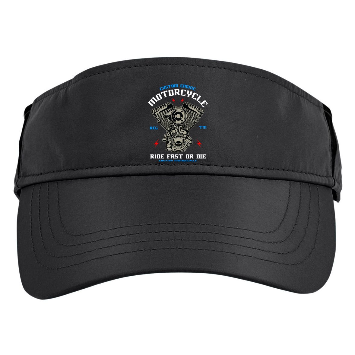 Bike Custom Engine Mechanics Gift Adult Drive Performance Visor