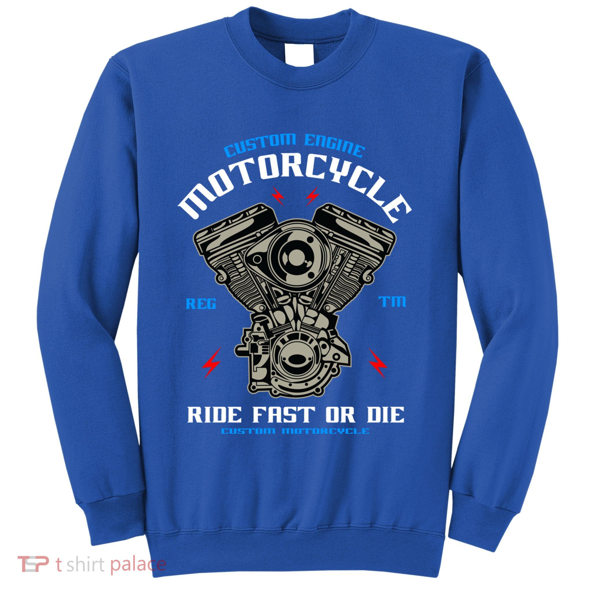 Bike Custom Engine Mechanics Gift Sweatshirt