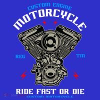 Bike Custom Engine Mechanics Gift 16 in Basic Backpack