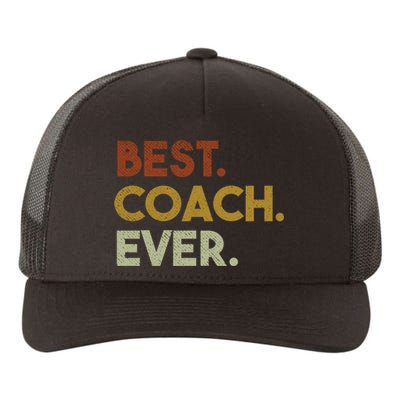 Best Coach Ever Gift For Sports Coach Gift Yupoong Adult 5-Panel Trucker Hat