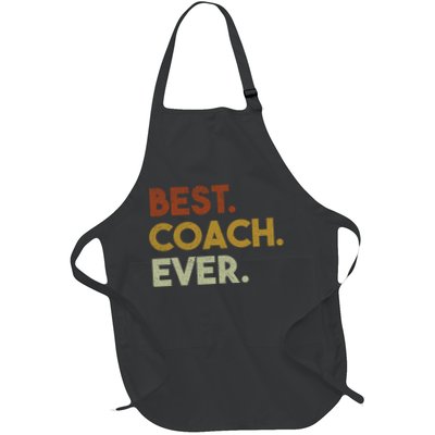 Best Coach Ever Gift For Sports Coach Gift Apron