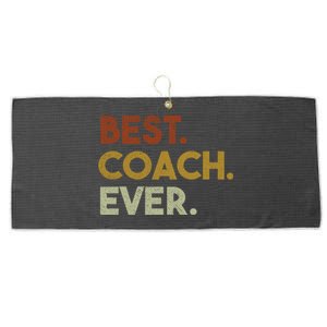 Best Coach Ever Gift For Sports Coach Gift Large Microfiber Waffle Golf Towel