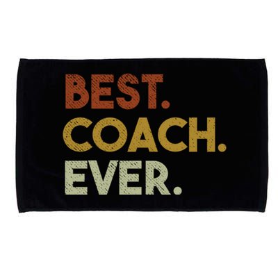 Best Coach Ever Gift For Sports Coach Gift Microfiber Hand Towel