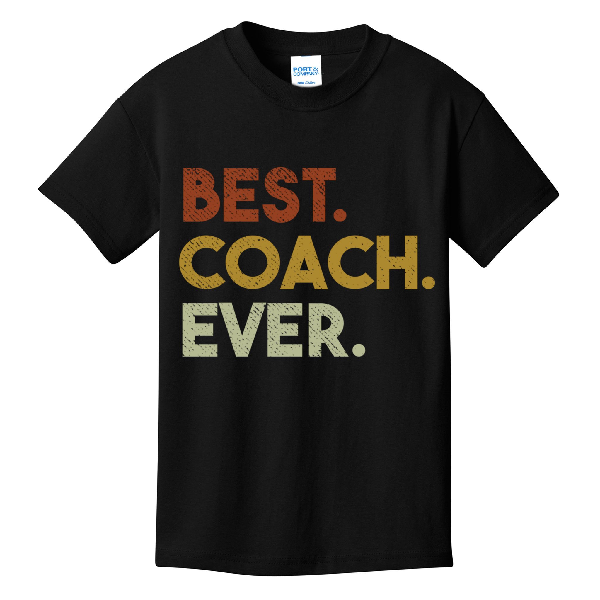 Best Coach Ever Gift For Sports Coach Gift Kids T-Shirt