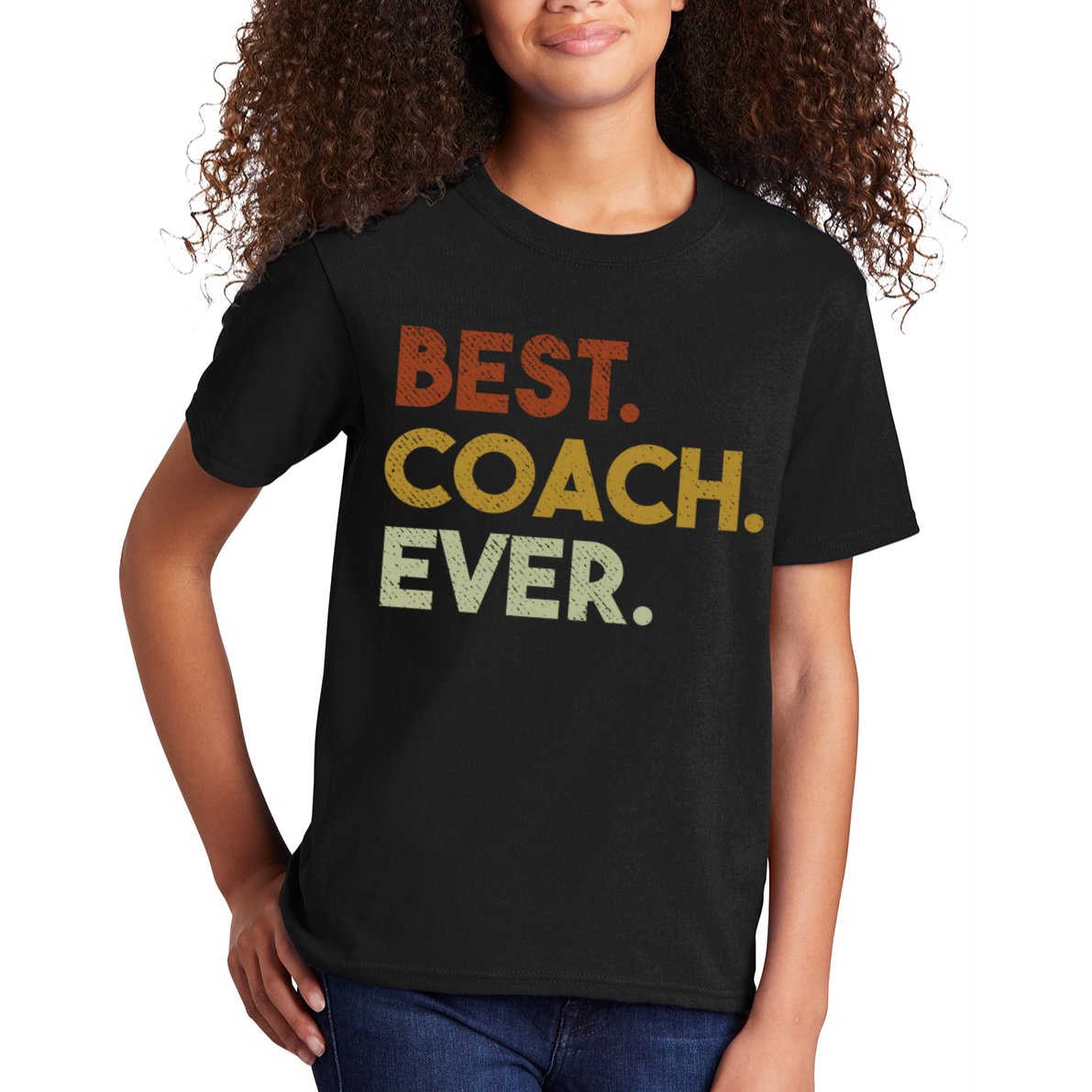 Best Coach Ever Gift For Sports Coach Gift Kids T-Shirt