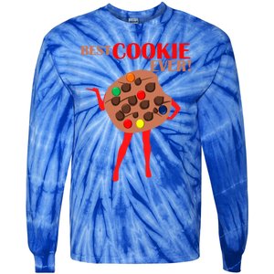 Best Cookie Ever! 'S Chocolate Chip Cookies Costumes Gift Tie-Dye Long Sleeve Shirt