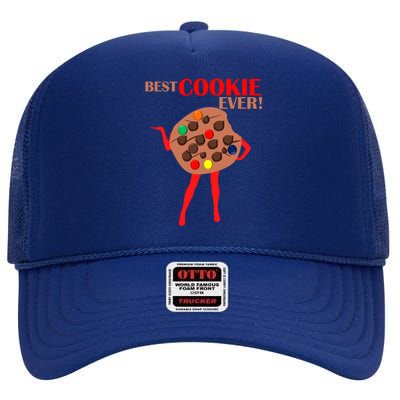 Best Cookie Ever! 'S Chocolate Chip Cookies Costumes Gift High Crown Mesh Back Trucker Hat