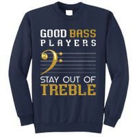 Bass Clef Funny Bass Player Gift Bass Guitar Sweatshirt